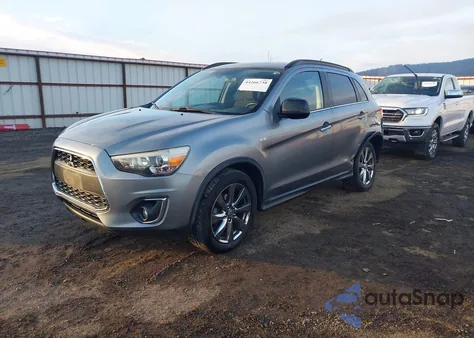 2013 Mitsubishi Outlander Sport Le from USA, damaged, VIN 4A4AR5AU8DE024587